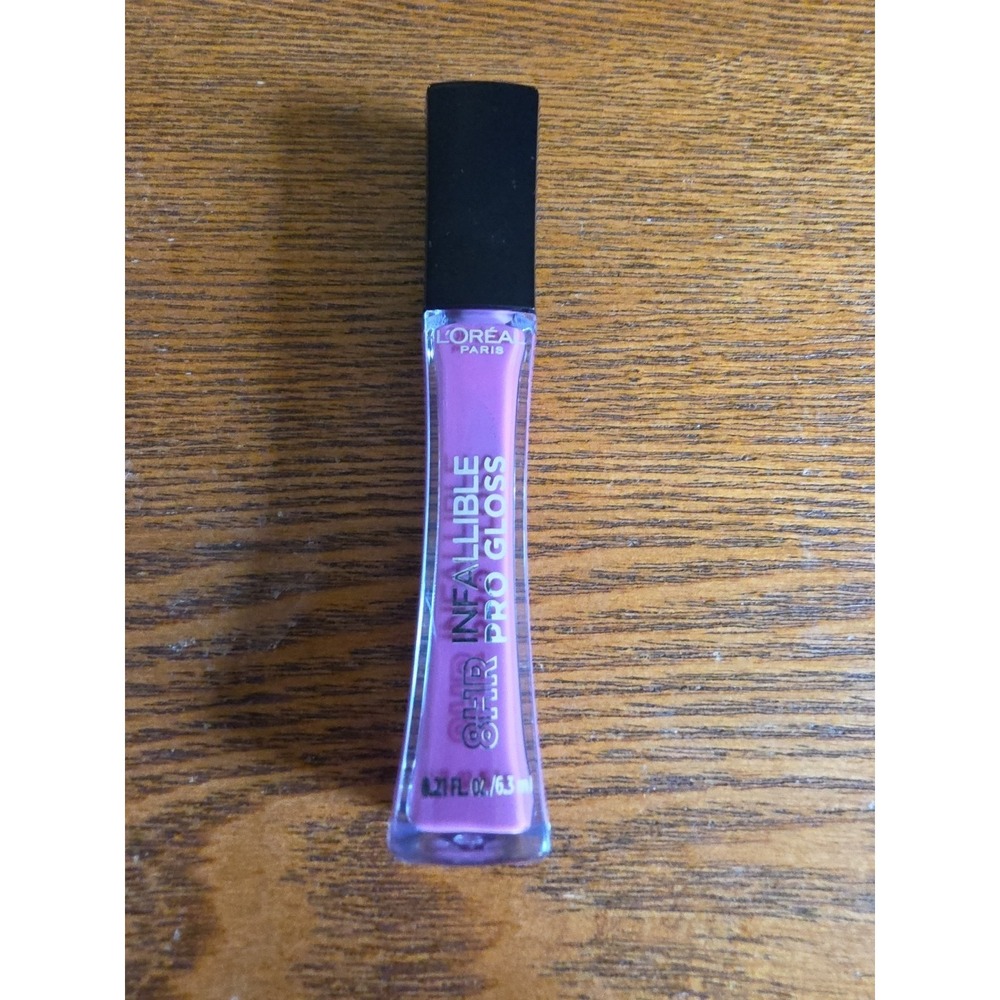 L'Oréal Infallible 6 HR Never Fail Lip Gloss 515 Undeniable Mauve ** NEW